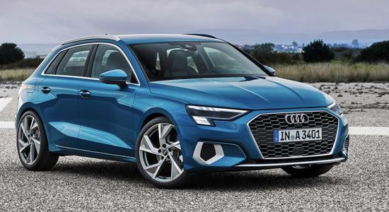 改版的A3Sportback可能会定于9月在法兰克福车展上发布